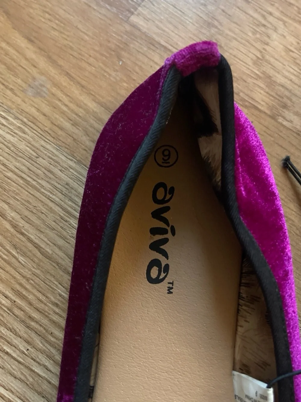 Plum Velvet Ballet Flats - Plum
